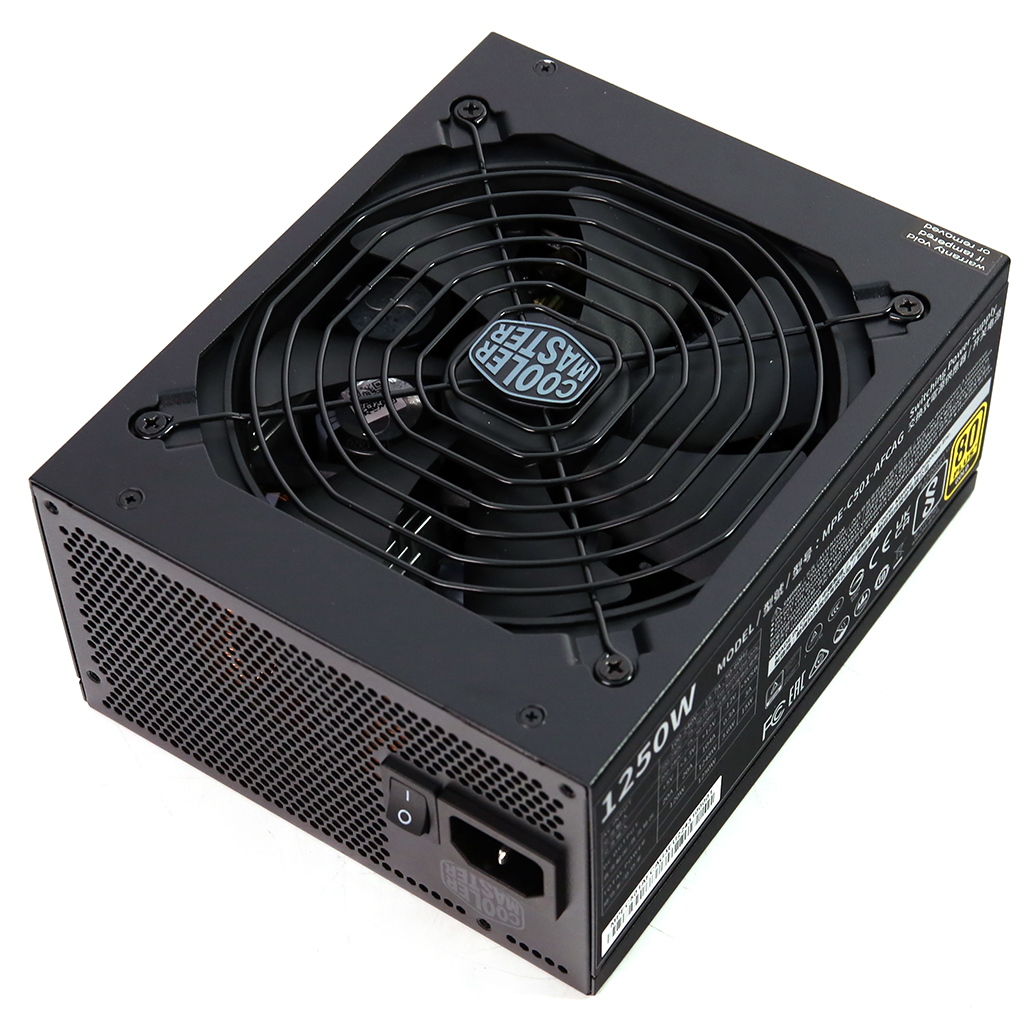 COOLER MASTER MWE GOLD 1250 動作確認済み MWE Gold 1250 - V2 ATX 3.0 Fully Modular 80 Plus Gold PSU